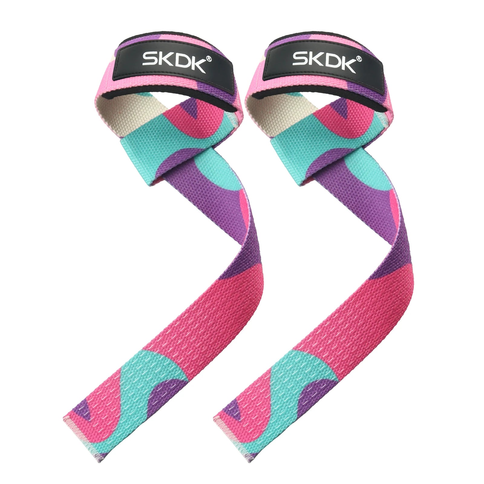 Silicone Gym Hand Grips Lifting Straps Deadlift Wrist Support Pair