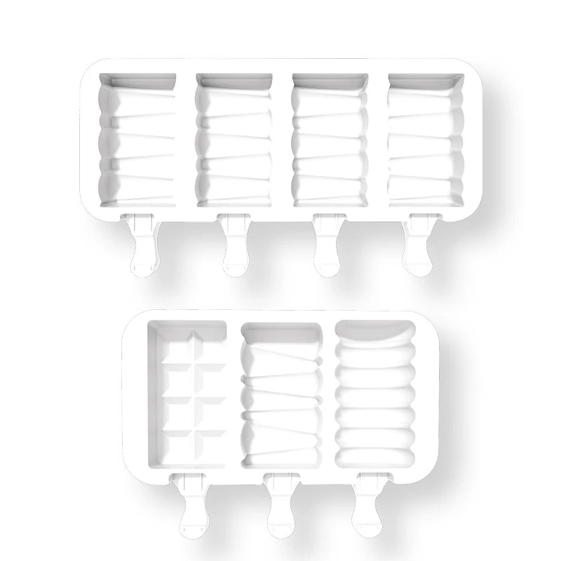 BPA Free Silicone Popsicle Mold – Reusable Easy Release Ice Pop Maker