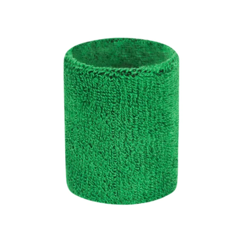 Cotton Sport Sweat Wristband for Gym Running Wrist Support Wrap