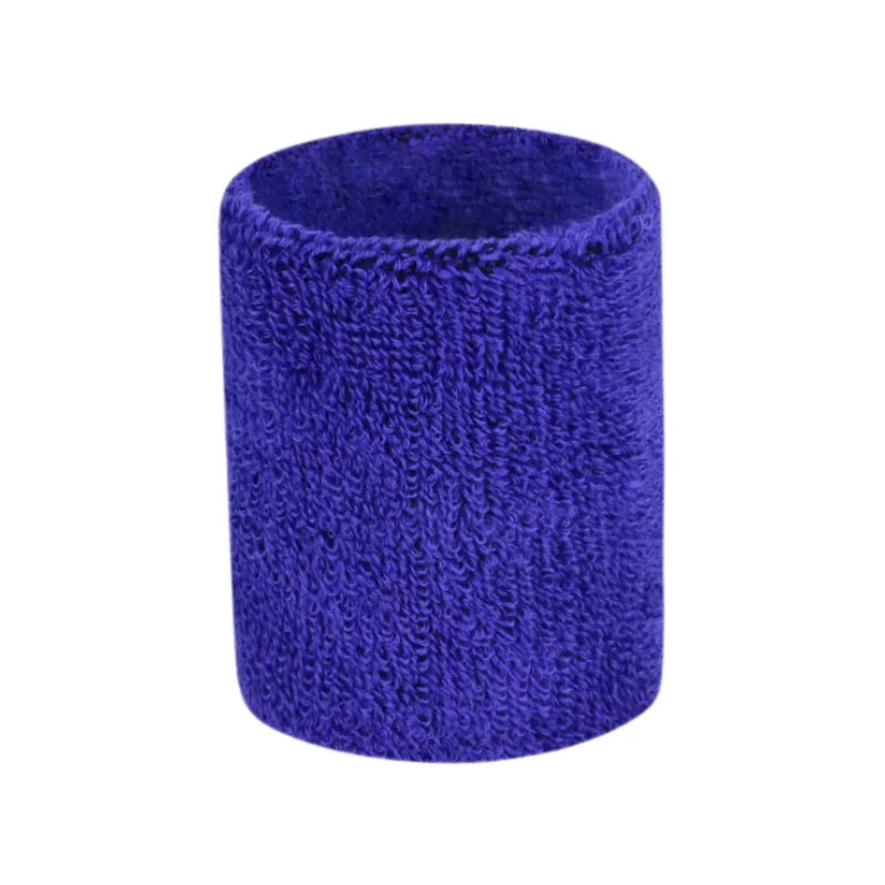 Cotton Sport Sweat Wristband for Gym Running Wrist Support Wrap