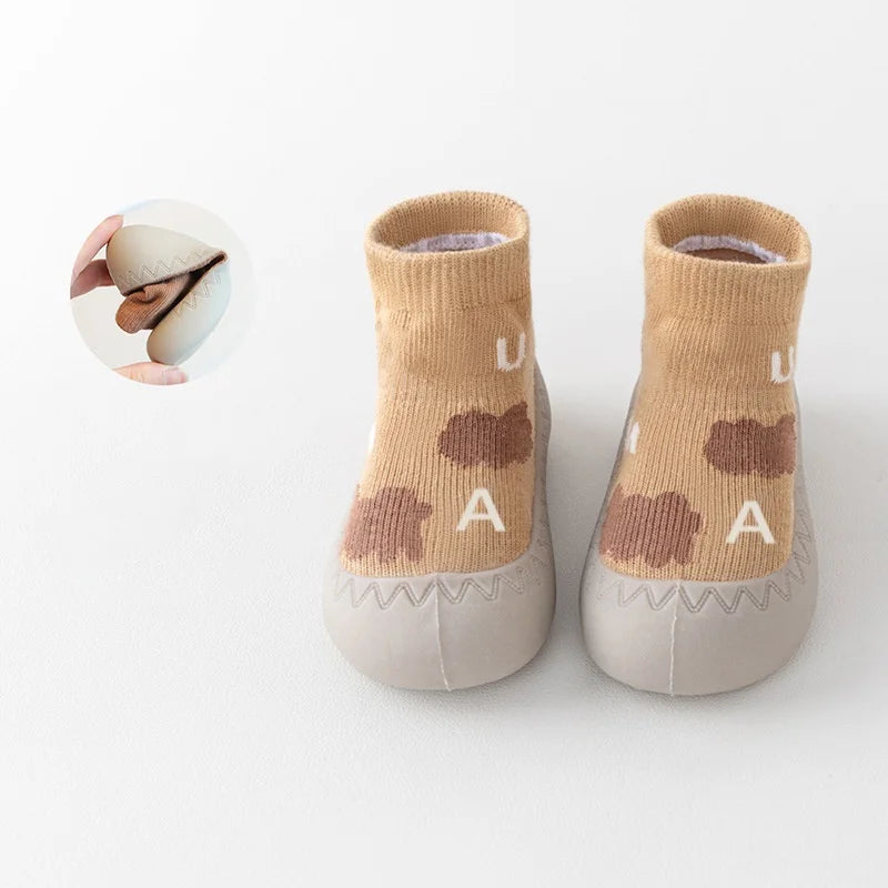 Baby Socks Shoes UK – Cute Cartoon Soft Sole First Walker Booties