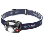 8 Mode Rechargeable LED Headlamp Motion Sensor Light