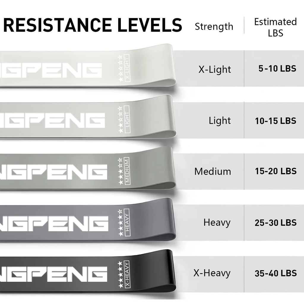 Latex Yoga Resistance Bands Hip Lift Glute Thin Legs & Bodybuilding