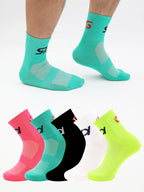 Athletic Cycling Socks Men Women Breathable Quick Dry Road Bike