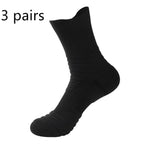 Men’s Compression Socks 3 Pairs Breathable Cycling Basketball