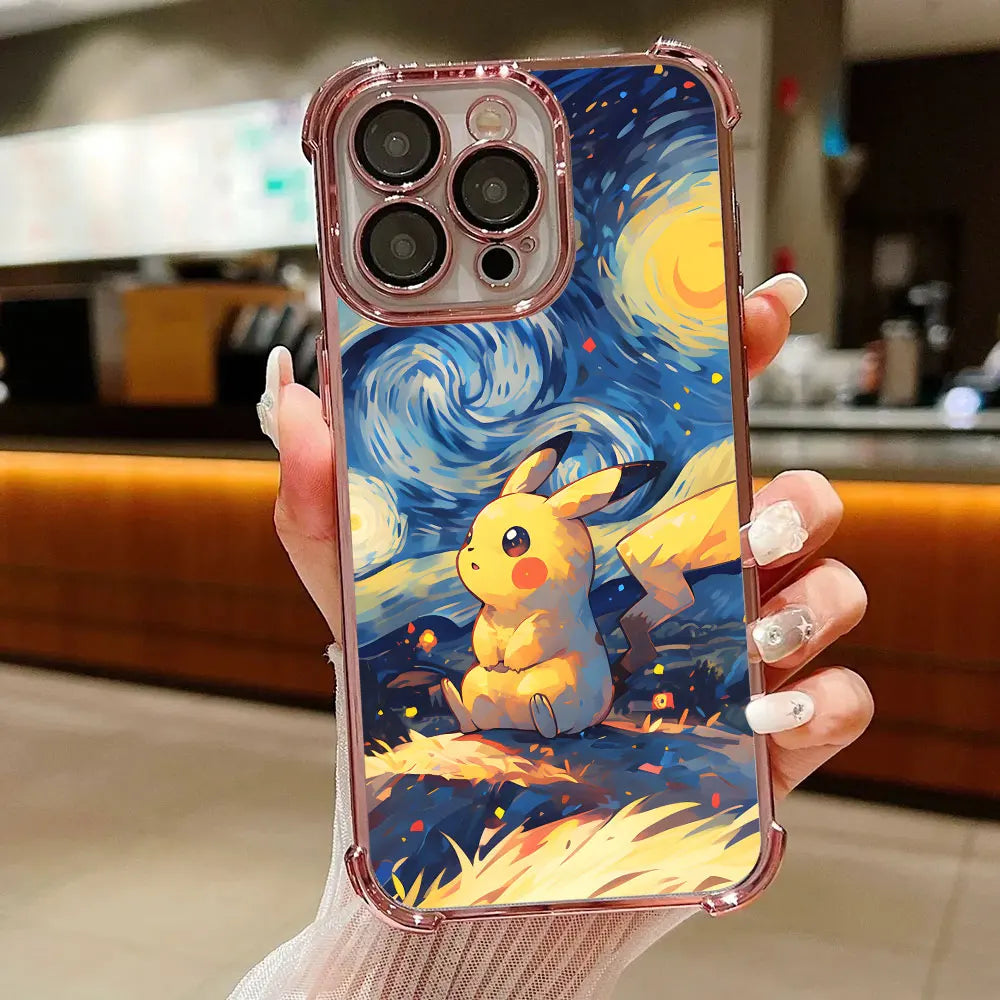 Cartoon Monster Case for Xiaomi 14 15 15T 17T Pro Poco F5 F7 F8 X7