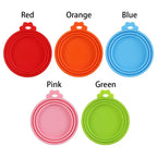 3 in 1 Silicone Can Lid Cover Reusable Fresh Food Storage Seal Lid