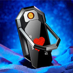 Phone Holder with Lighter - Portable USB Rechargeable Design