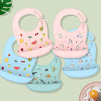 Silicone Baby Bib Waterproof Banana Feeding Bib for Babies