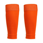 Football Soccer Shin Pads Sleeves Socks Calf Protection Men Women Kids