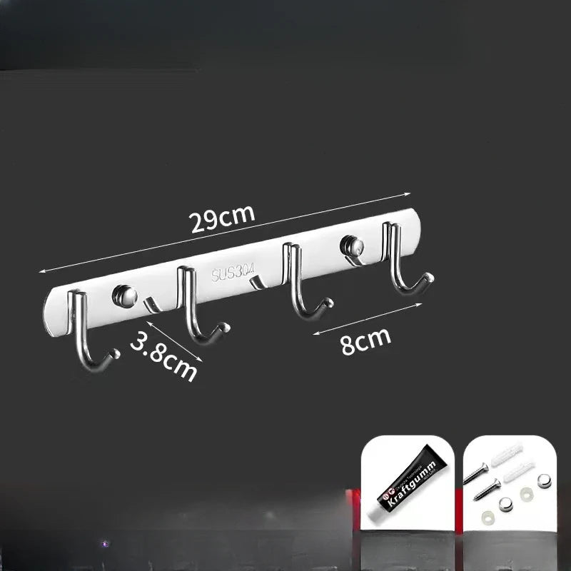 Stainless Steel Hook Rack