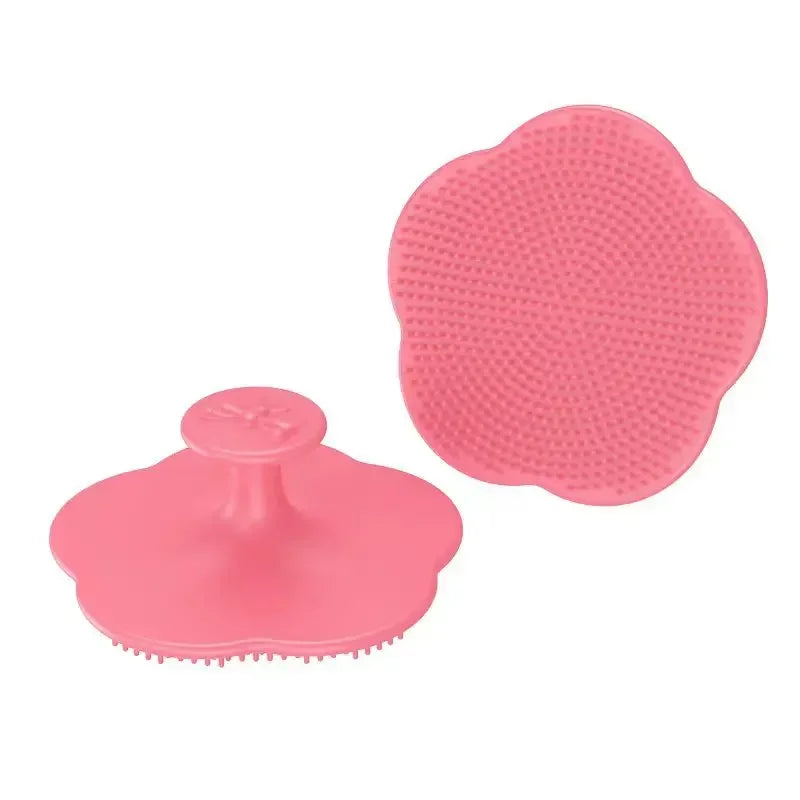 Baby Silicone Shampoo Brush Soft Scalp Massage Bath Brush