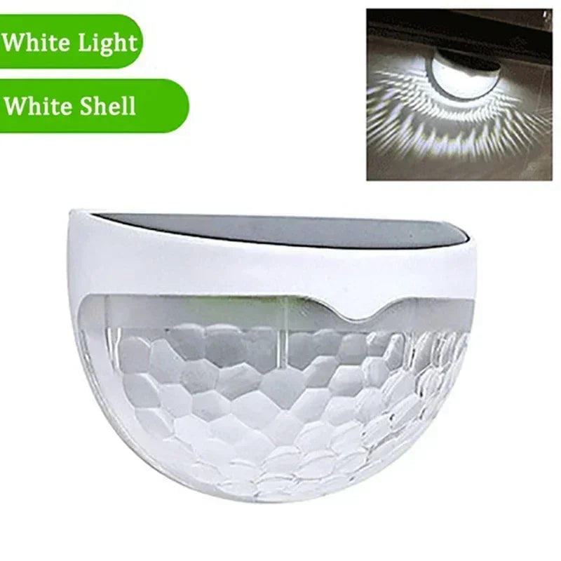 Waterproof Solar LED Fence Lights for Garden & Outdoor Decor