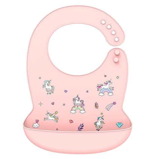 Silicone Baby Bib Waterproof Banana Feeding Bib for Babies