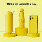 Buy Anti-UV Mini Umbrella with 6 Reinforced Ribs