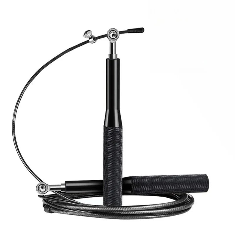 Aluminium Handle Speed Jump Rope Ball Bearing Wire Skipping Fitness