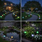 30 LED Solar Bubble Ball String Lights for Garden Patio Decor