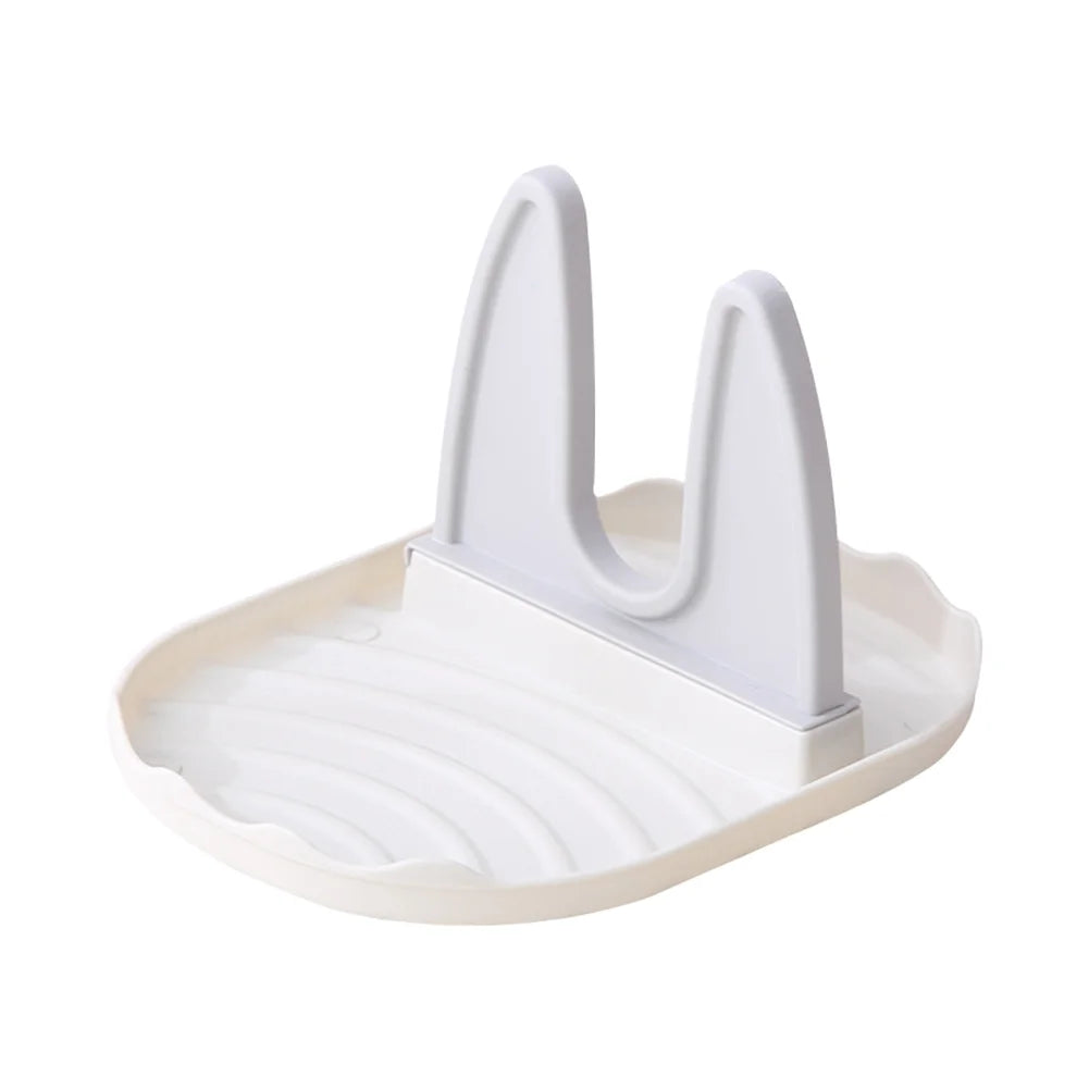 Pan Lid Holder & Spoon Rest Kitchen Organizer
