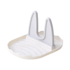 Pan Lid Holder & Spoon Rest Kitchen Organizer