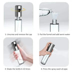 Glass Oil Sprayer for Cooking Olive Oil Spray Bottle for BBQ & Salad