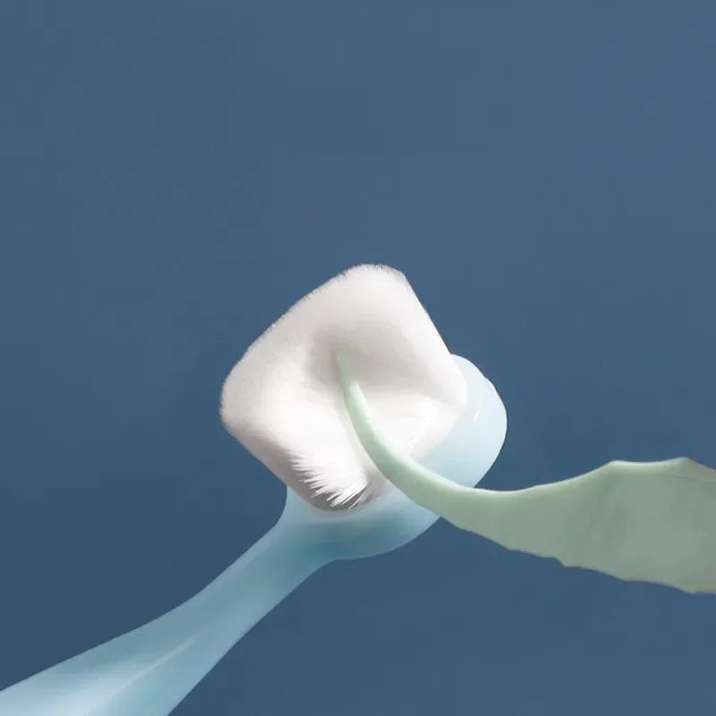 Cute Baby Toothbrush Soft Teether Brush for Kids Oral Care
