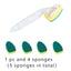 Replaceable Sponge Cleaning Brush Dish & Sink Brush