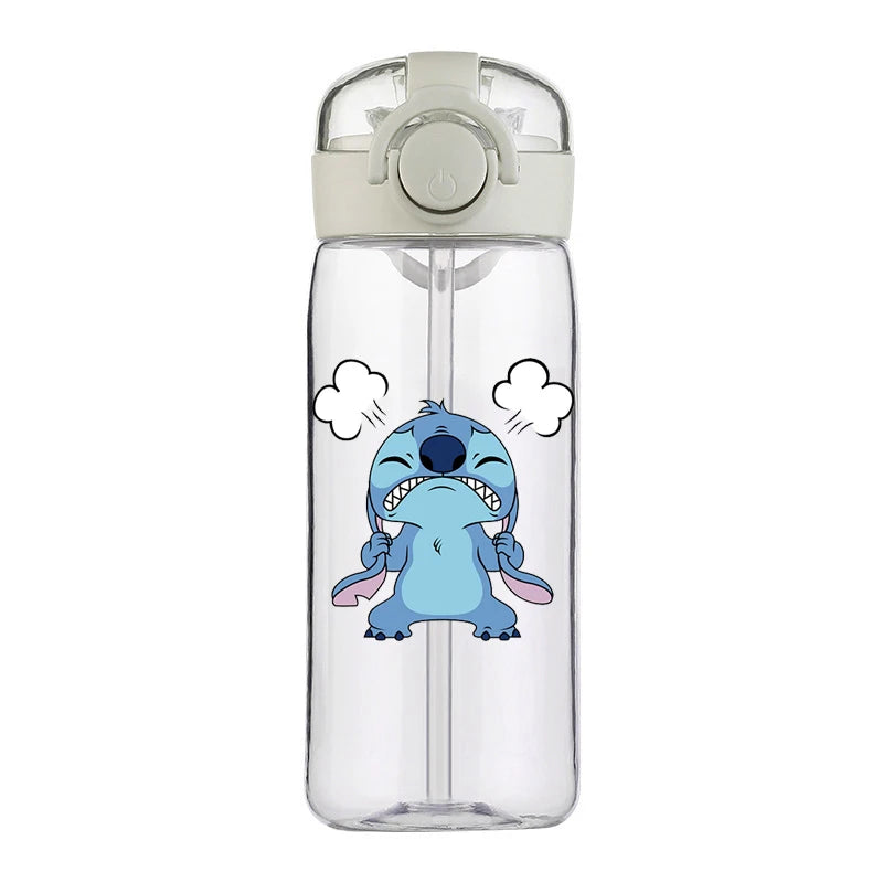 Stitch Kids Water Bottle 400ML Leakproof School Cup