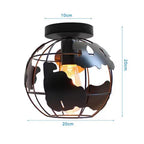 Crystal Restaurant Chandelier Single Head Ceiling Lamp