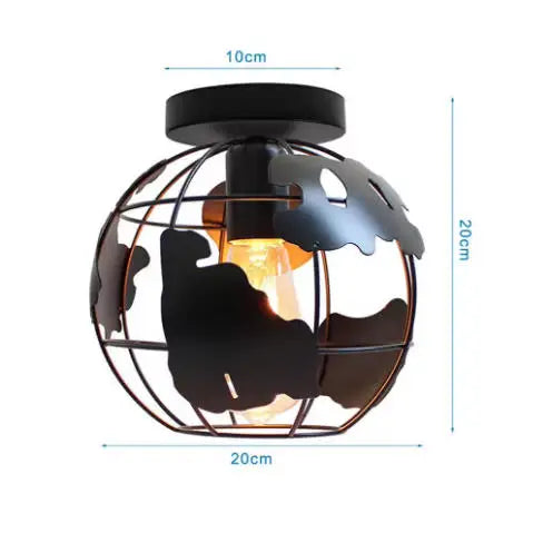 Crystal Restaurant Chandelier Single Head Ceiling Lamp