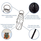 Buy Anti-UV Mini Umbrella with 6 Reinforced Ribs