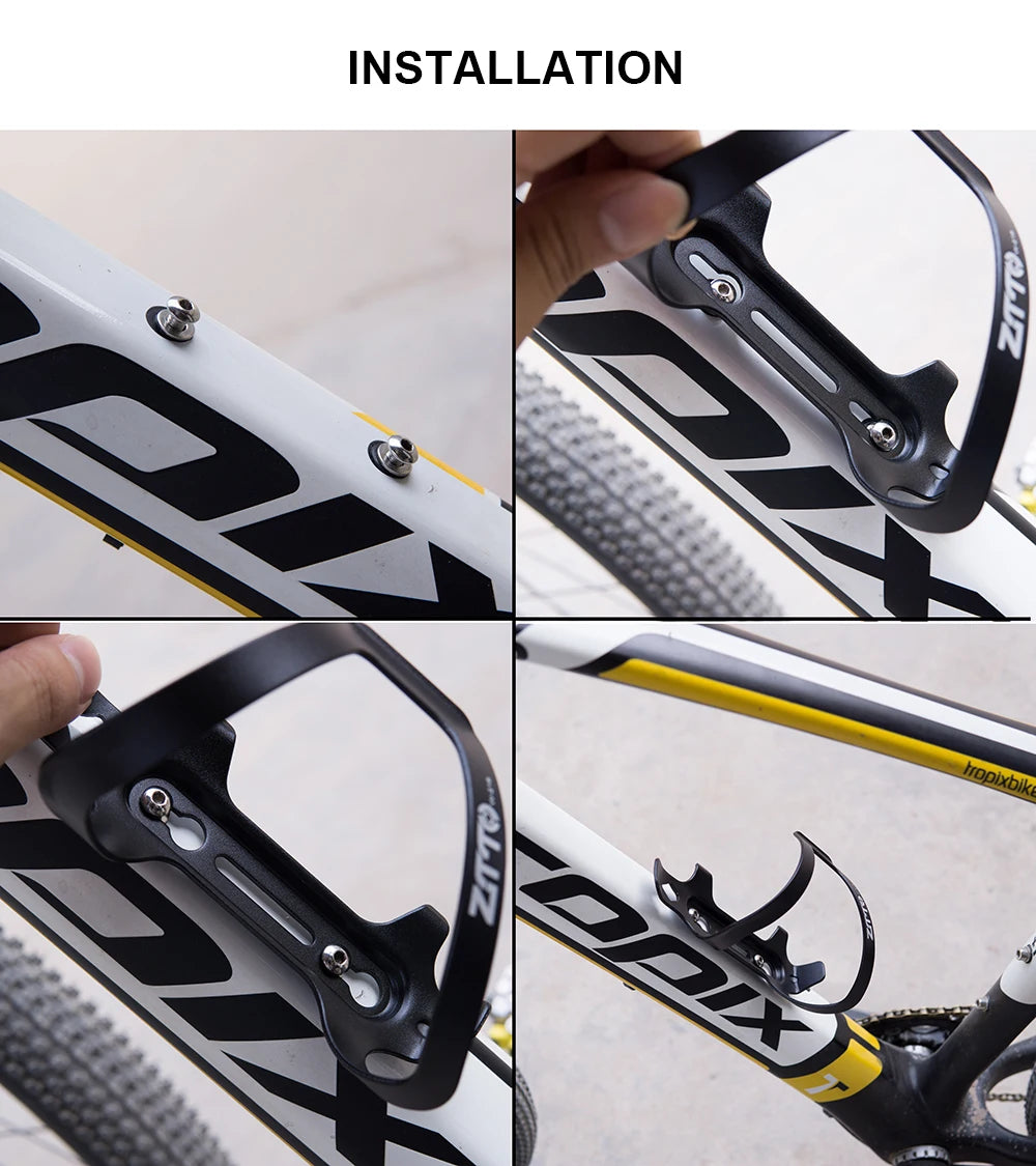 Ultralight Aluminum Bike Water Bottle Cage MTB Road Holder Rack