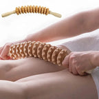 Wooden Fascia Massage Roller Body, Back & Leg Massager