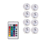 Mini LED Tea Lights with Remote Decorative Submersible Lamps