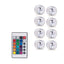 Mini LED Tea Lights with Remote Decorative Submersible Lamps
