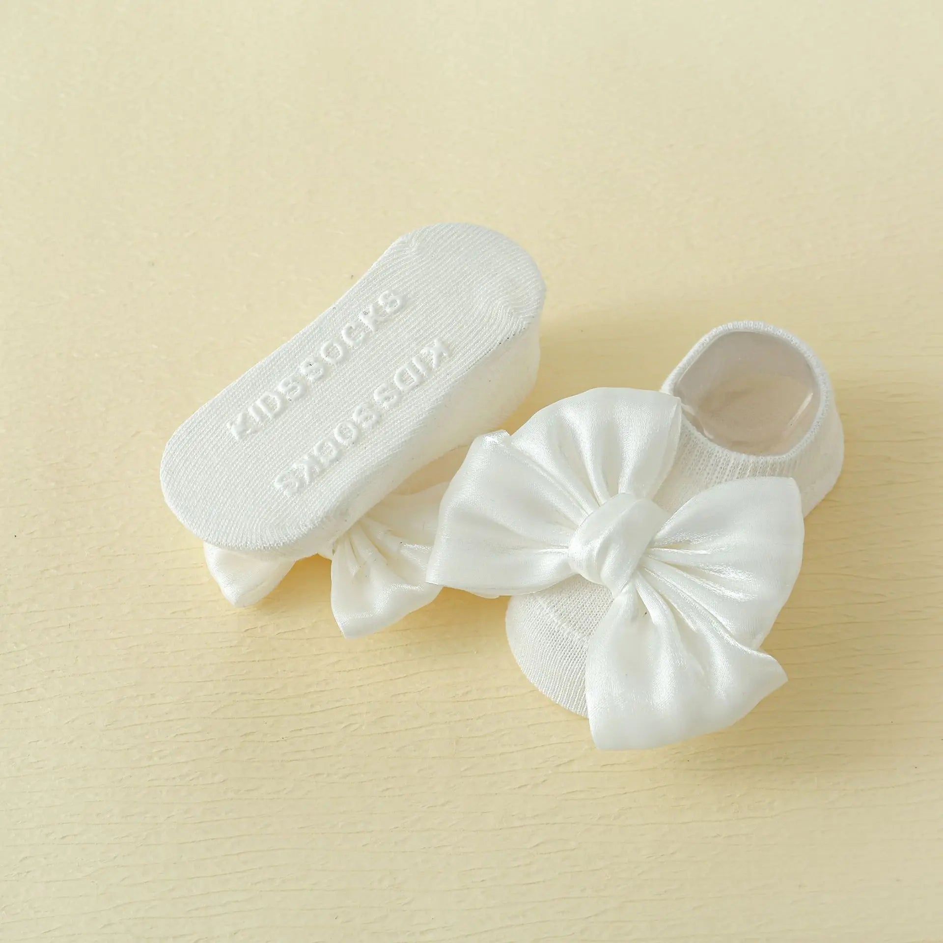 Baby Girl Bow Ankle Socks Soft Cotton Anti-Slip Toddler Socks