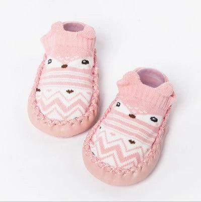 Baby Socks Slippers Rubber Sole Anti-Slip Indoor Shoes for Toddlers
