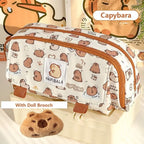 INS Capybara 4-Layer Large Pen Bag Pencil Case