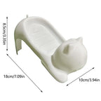 Cat Soap Box – Cute Cartoon Bathroom Drainage Soap Dish Holder Storage