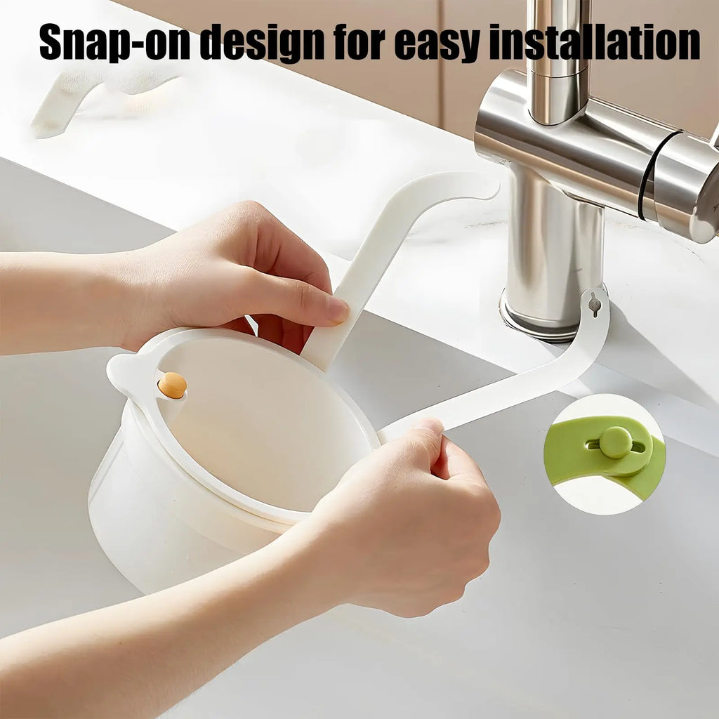 Self Cleaning Sink Strainer Waste Catcher Basket