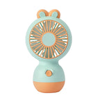 Cute Rabbit Ear Mini Fan UK USB Rechargeable Kids Desk Fan