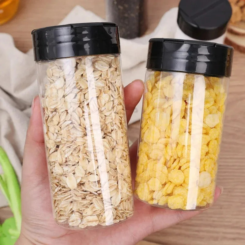 Plastic Spice Jars with Shaker Lids