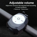 Electric Bike Bell Horn Loud Anti-Theft Alarm for Bicycle & Scooter