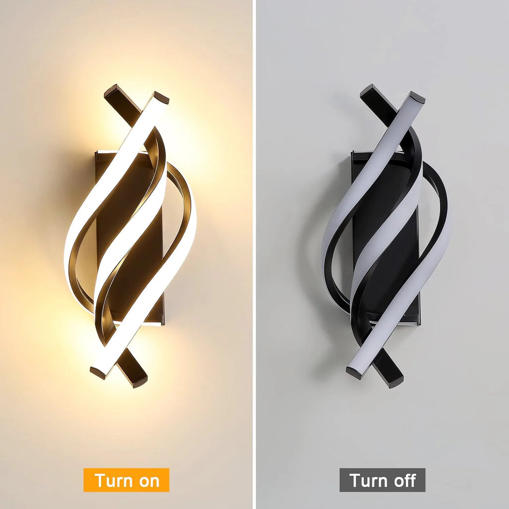22W Minimalist LED Wall Light 2500LM Living Room Lamp