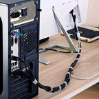 5M Cord Management Cable Organizer Wire Winder Ties for Mouse Earphones Charger