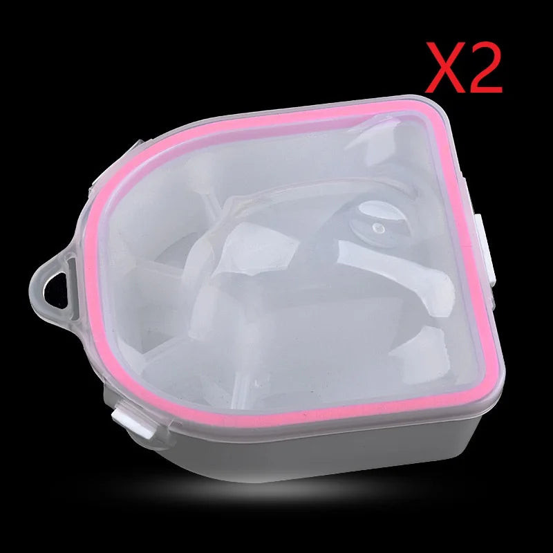 1/2PC Hand Soak Bowl Nail Care & Manicure Spa Tool