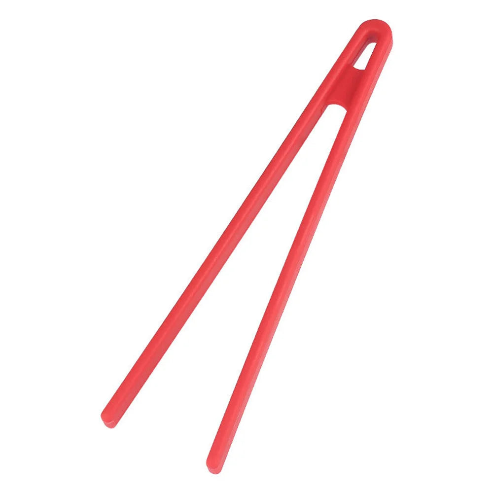 Food Grade Silicone Cooking Tongs – Long Handle BBQ Grill Food Tong
