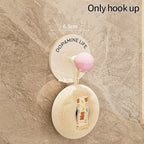 Adhesive Wall Hook Durable No-Drill Coat & Bathroom Storage Hook