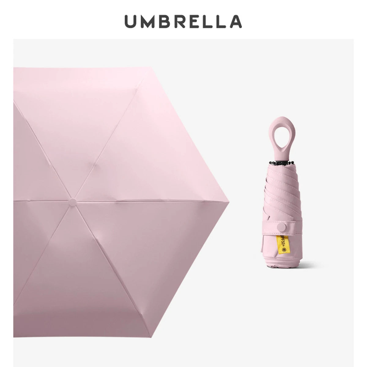 Buy UV Protection Mini 5-Fold Umbrella Compact Travel