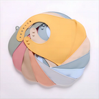 Food Grade Silicone Baby Bibs Waterproof Feeding Bib