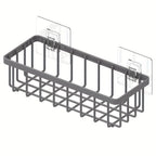 Kitchen Sink Organizer No-Drill Sponge & Brush Storage Rack